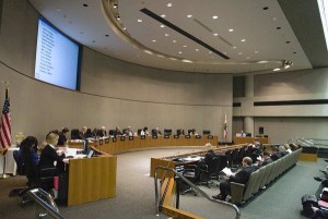 Photo: CalPERS board